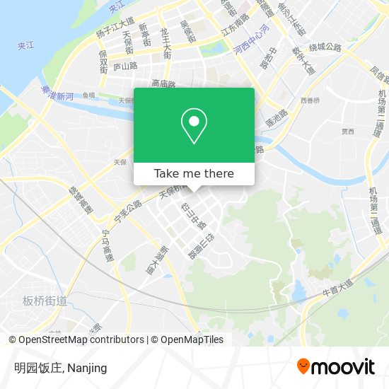 明园饭庄 map