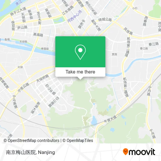南京梅山医院 map