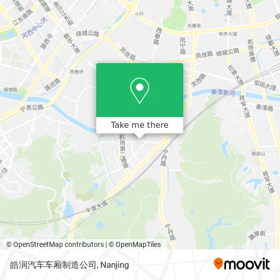 皓润汽车车厢制造公司 map