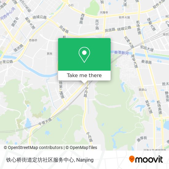 铁心桥街道定坊社区服务中心 map