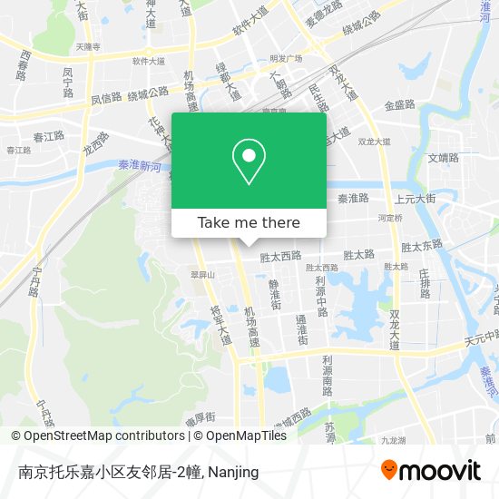 南京托乐嘉小区友邻居-2幢 map