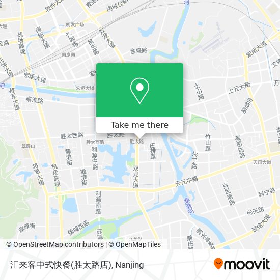 汇来客中式快餐(胜太路店) map