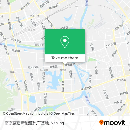 南京蓝盾新能源汽车基地 map