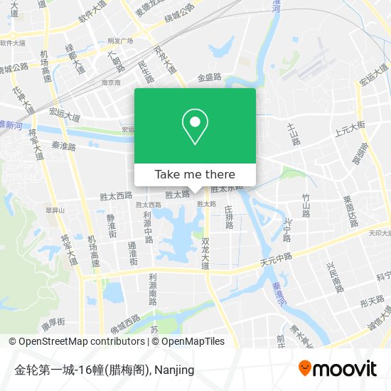 金轮第一城-16幢(腊梅阁) map