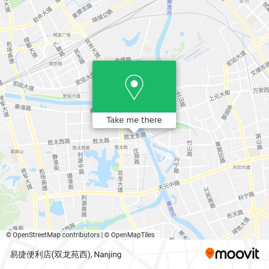 易捷便利店(双龙苑西) map