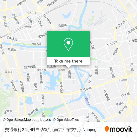 交通银行24小时自助银行(南京江宁支行) map