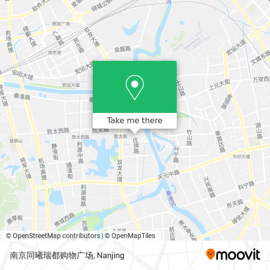 南京同曦瑞都购物广场 map