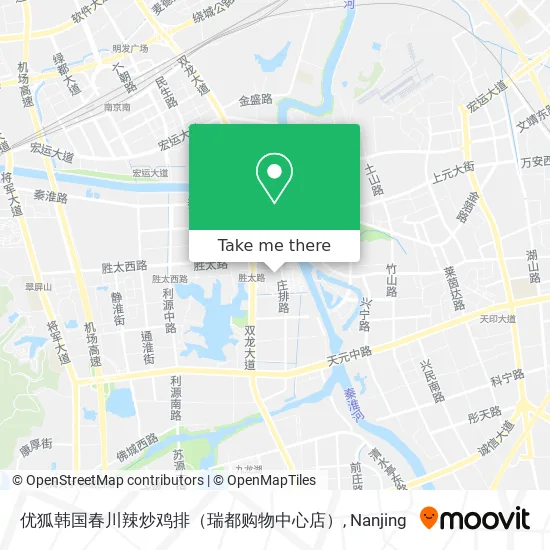 优狐韩国春川辣炒鸡排（瑞都购物中心店） map