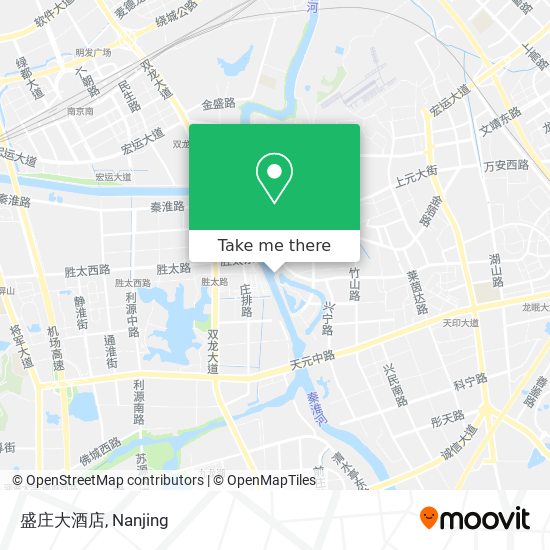 盛庄大酒店 map