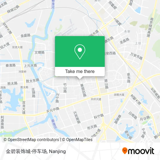 金碧装饰城-停车场 map
