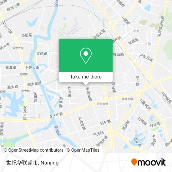 世纪华联超市 map