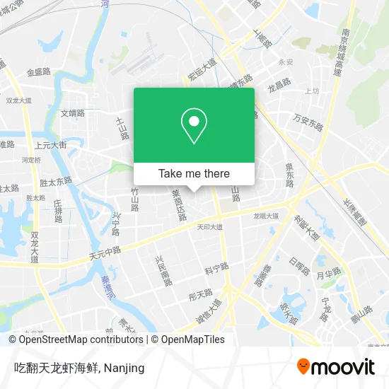 吃翻天龙虾海鲜 map