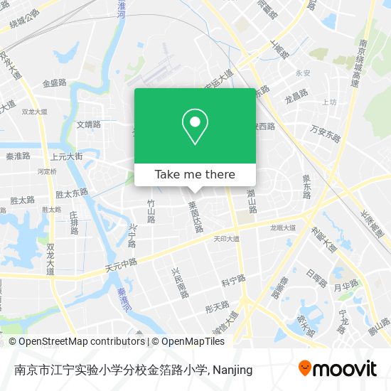 南京市江宁实验小学分校金箔路小学 map