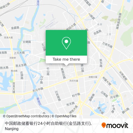 中国邮政储蓄银行24小时自助银行(金箔路支行) map