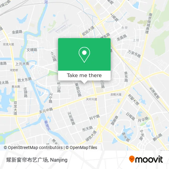 耀新窗帘布艺广场 map