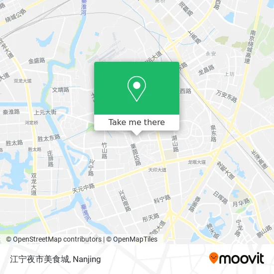 江宁夜市美食城 map