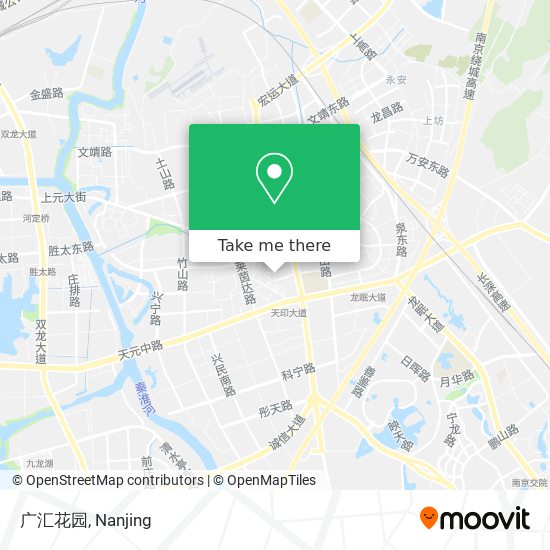 广汇花园 map