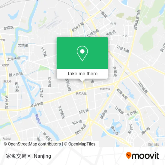 家禽交易区 map