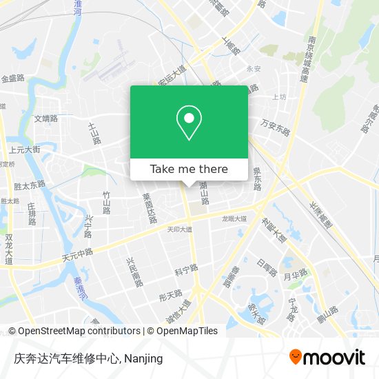 庆奔达汽车维修中心 map