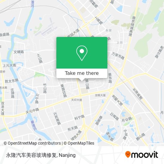 永隆汽车美容玻璃修复 map