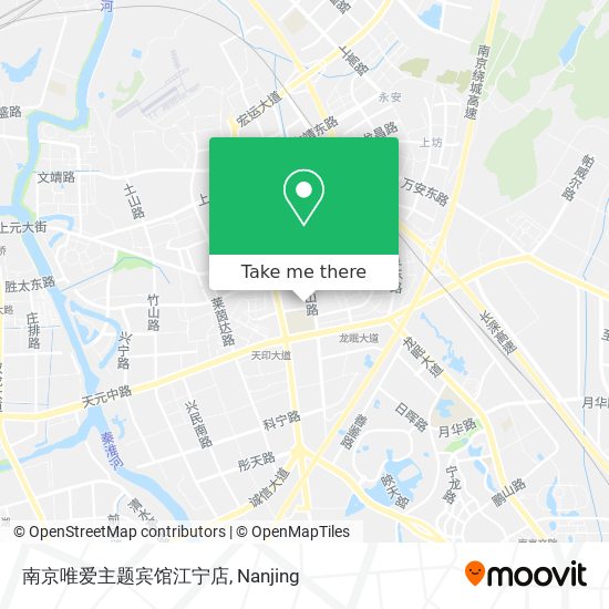南京唯爱主题宾馆江宁店 map