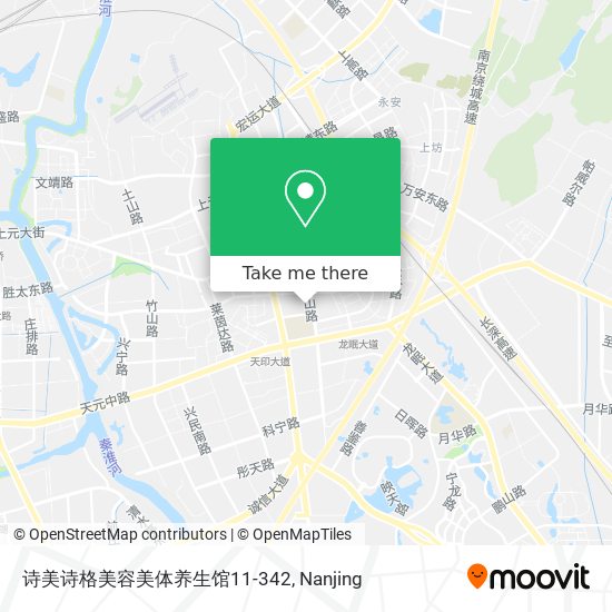 诗美诗格美容美体养生馆11-342 map