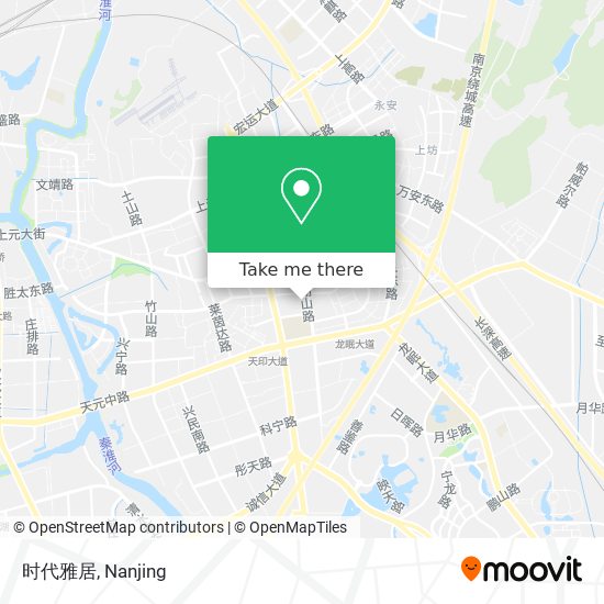 时代雅居 map