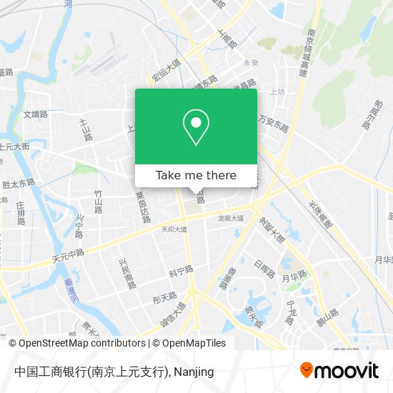 中国工商银行(南京上元支行) map