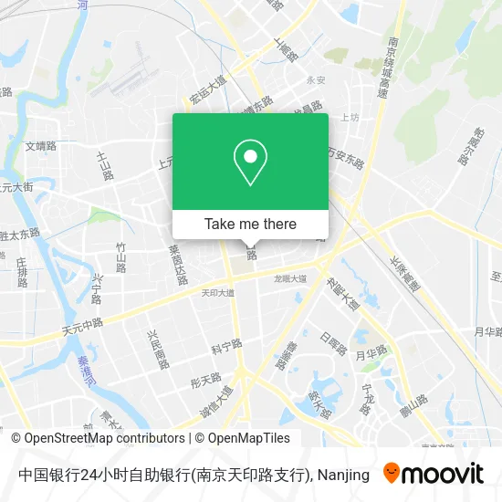 中国银行24小时自助银行(南京天印路支行) map
