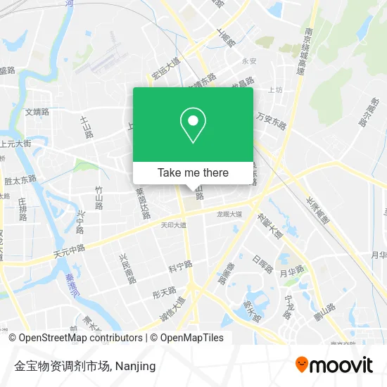 金宝物资调剂市场 map