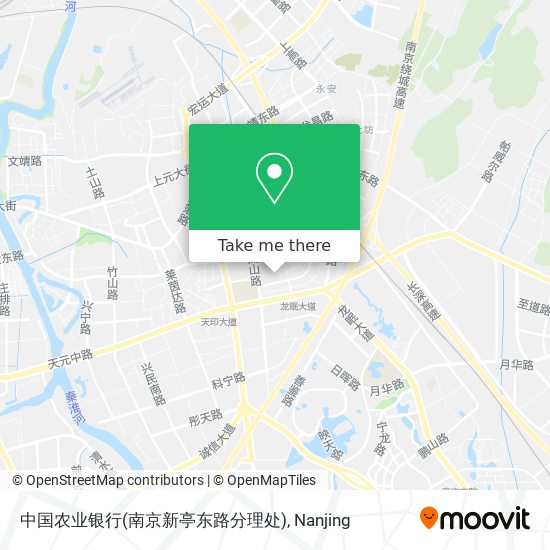 中国农业银行(南京新亭东路分理处) map
