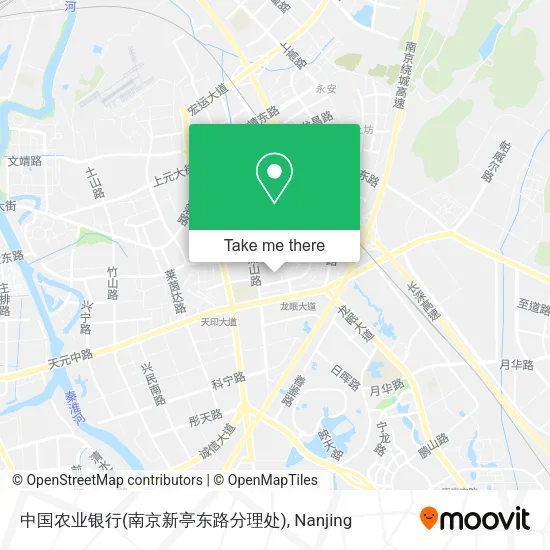 中国农业银行(南京新亭东路分理处) map