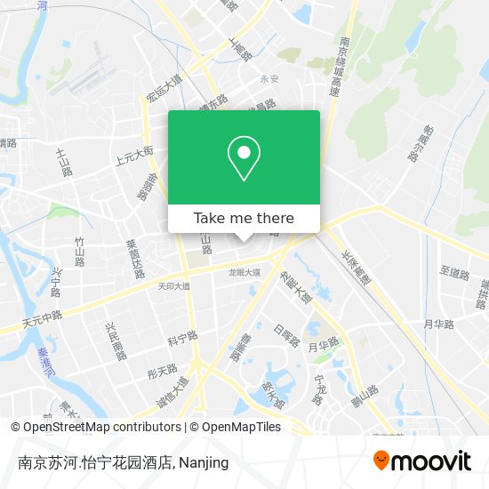 南京苏河.怡宁花园酒店 map