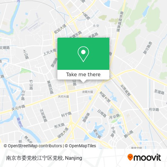 南京市委党校江宁区党校 map