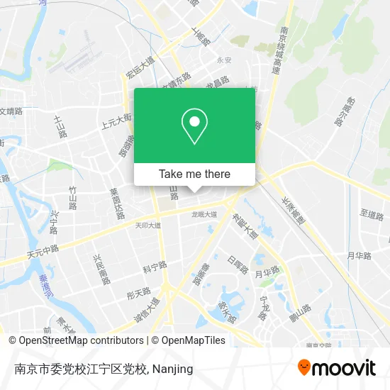 南京市委党校江宁区党校 map