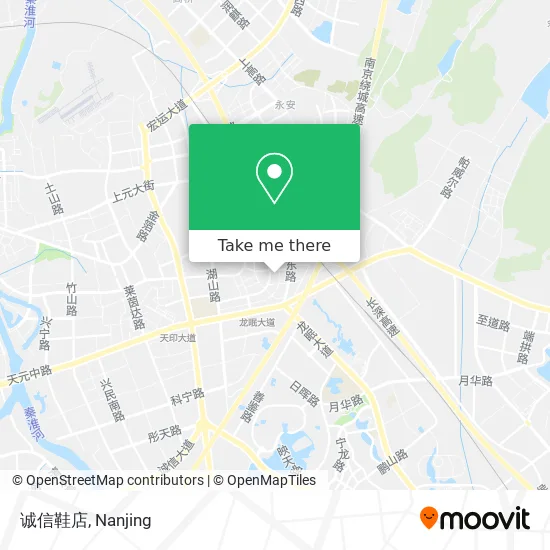诚信鞋店 map