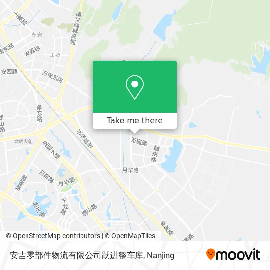 安吉零部件物流有限公司跃进整车库 map