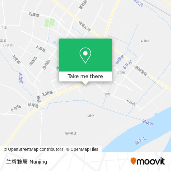 兰桥雅居 map