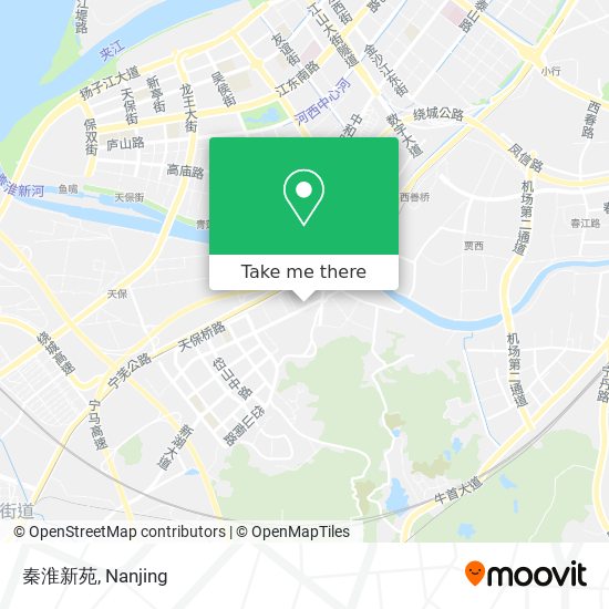 秦淮新苑 map
