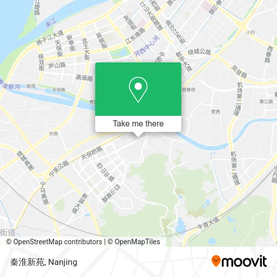 秦淮新苑 map