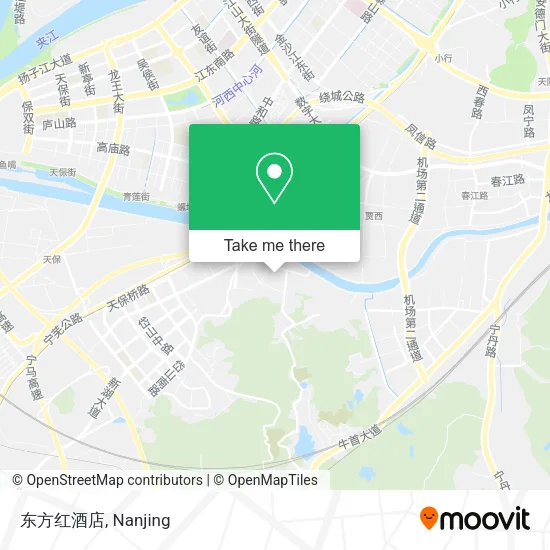 东方红酒店 map