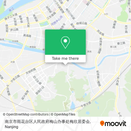 南京市雨花台区人民政府梅山办事处梅欣居委会 map