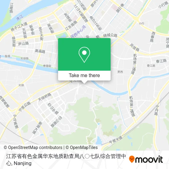 江苏省有色金属华东地质勘查局八〇七队综合管理中心 map