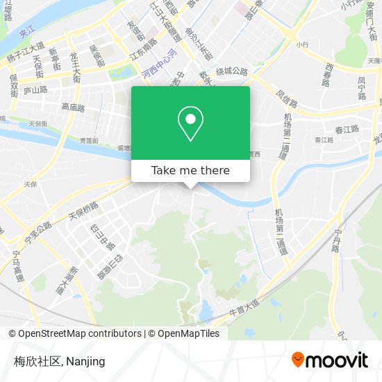 梅欣社区 map
