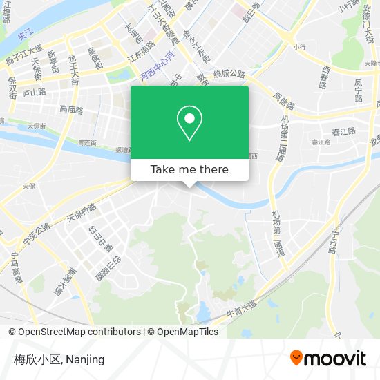 梅欣小区 map