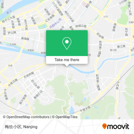 梅欣小区 map