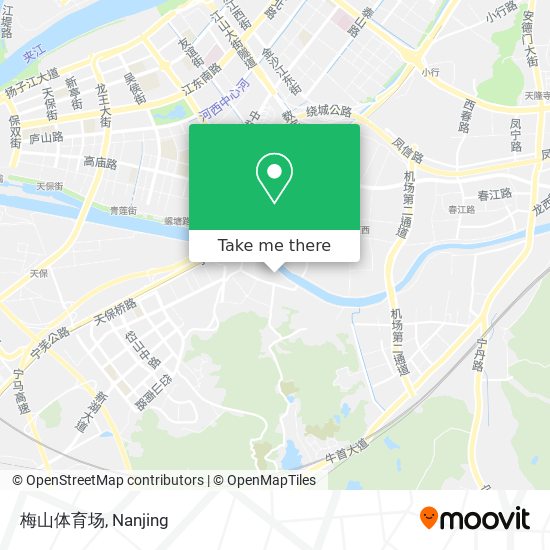 梅山体育场 map