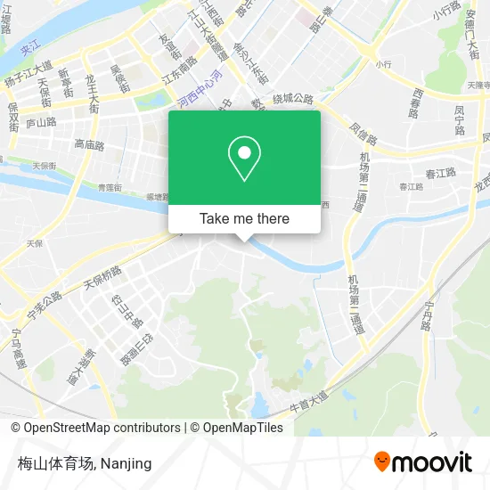 梅山体育场 map