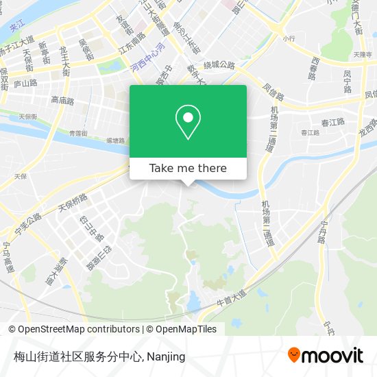 梅山街道社区服务分中心 map