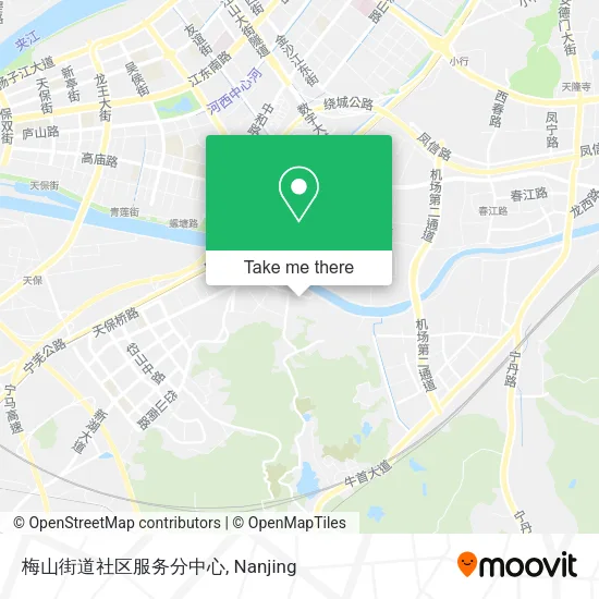 梅山街道社区服务分中心 map